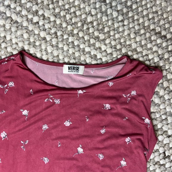 Verse Rouched Dress - Picture 5 of 6